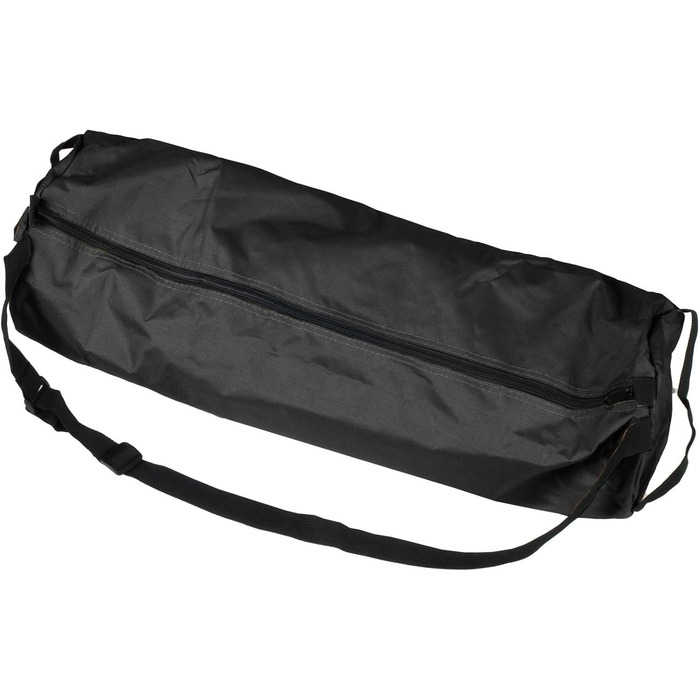 Розкладне ліжко XL, вантажопідйомність до 150 кг, алюмінієвий каркас, з сумкою для перенесення, стабільне та легке, для кемпінгу, гостей та використання на свіжому повітрі, чорне