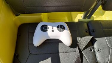 Дитячий електромобіль RIRICAR 4x4 12V USA Army, 3-місний, електромобіль для дітей з пультом дистанційного керування 2.4GHz, MP3/US