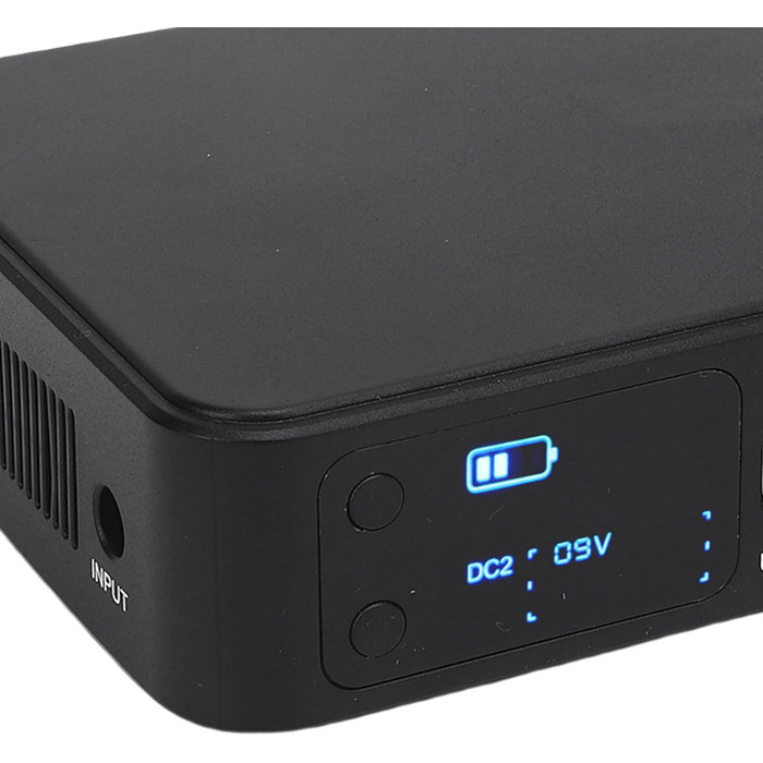 Блок живлення, 18000 мАг, джерело безперебійного живлення з USB Type-C та регульованим виходом 5В-9В-12В для роутерів, камер відеоспостереження, сканерів відбитків пальців