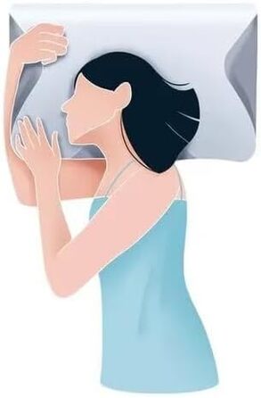 Ортопедична подушка Airflow Pro для лікування апное сну, оригінальна сіра, один розмір