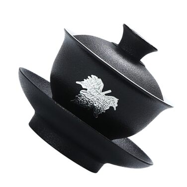 Компактний керамічний чайний сервіз з кришкою для жасминового та зеленого чаю, для дому та офісу