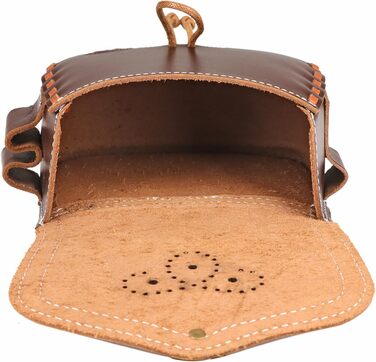 Багатофункціональний шкіряний поясний мішок EDC Організатор сумка пожежний стартер тримач для виживання на відкритому повітрі кемп