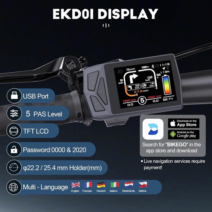 Комплект двигуна TSDZ2B 36V 250W для електровелосипеда (2024)