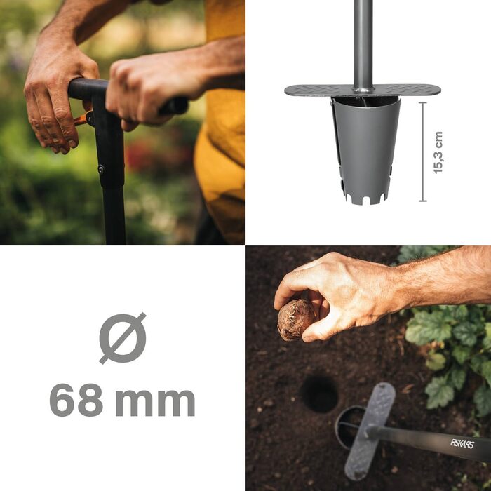Кашпо для цибулин квітів Fiskars Ergo 1057078