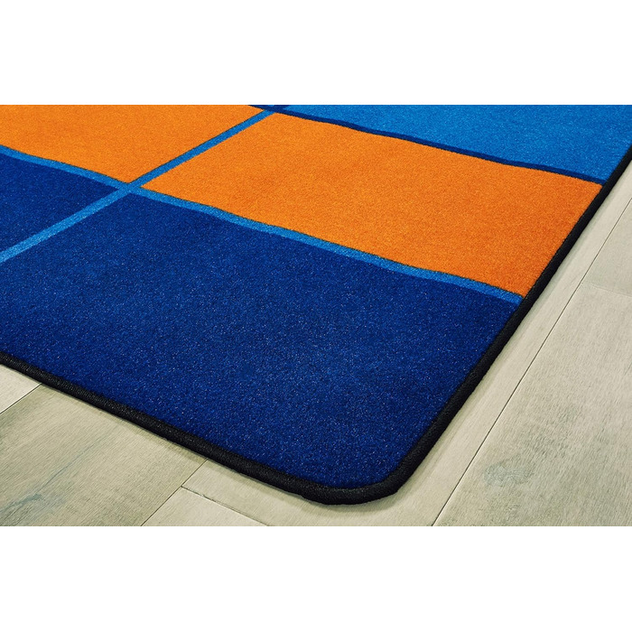 Килимки для дітей 72,91 вартість кольорових блоків квадратний дитячий килимок розмір 6 x 9 6 x 9', 6 x 9', різнокольоровий