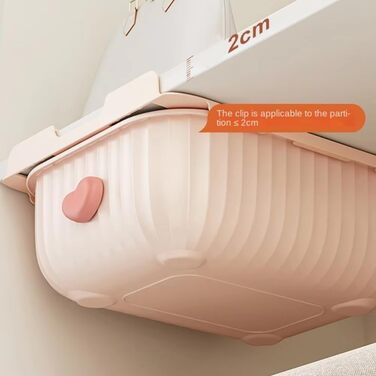 Універсальна коробка для зберігання білизни та шкарпеток, настінний органайзер зі стильним оздобленням, безпечні відділення для внутрішнього декору. BB Як показано на фото