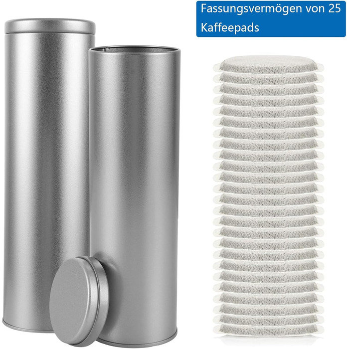 Контейнер для зберігання кавових капсул 22,5 x 6,5 см - Місце для зберігання кавових капсул, кавових зерен, свіжозмеленої кави або капсул - 4 шт. и