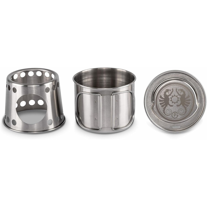 Чашка для приготування Petromax 2-в-1 поверхня для приготування та чашка зі складними ручками