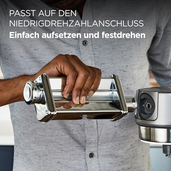 Ролик для лазаньї Kenwood KAX980ME, аксесуар для кухонного комбайна, срібло