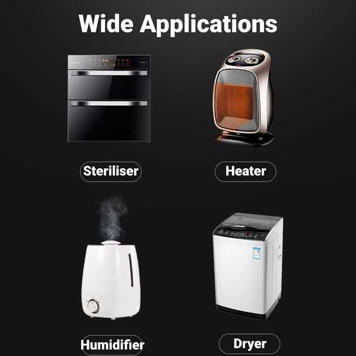 Повітряний обігрівач, електричний вентилятор-обігрівач з постійною температурою 220 В 300 Вт з керамічним термостатом, повітряний обігрівач для кондиціонерів, автомобілів