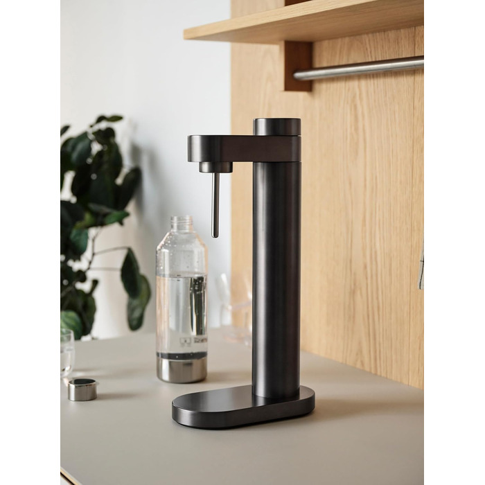Пляшка Stelton Brus Soda Maker Сталь - ПЕТ пляшки для виробника газованої води - пляшка для води, 1,15 літра