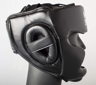 Шолом Paffen Sport FIT для тренувань з боксу, кікбоксингу, муай-тай тощо, розмір M/L чорний/білий