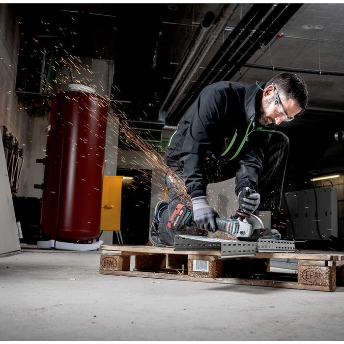 Акумуляторна кутова шліфувальна машина Metabo WB 18 LTX BL 125 Quick (613077840) 18 В Li-Ion (без акумулятора, без зарядного прист