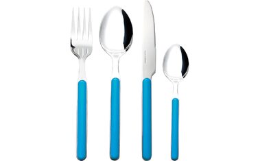 Набір столових приборів Brunner Delice, 16 предметів, синій/світло-блакитний