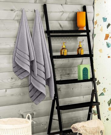 Набір рушників Utopia - 8 рушників з петлею для підвішування з 97 бавовни, поглинаючі та швидковисихаючі 2 банних рушники, 2 рушни