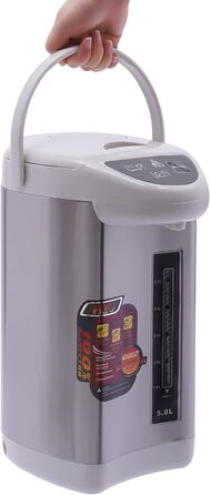 Диспенсер гарячої води з нержавіючої сталі Begoniape 4 л Диспенсер для води, термопот Термос Диспенсер Чайник 750 Вт для школи, дому, офісу, готелю