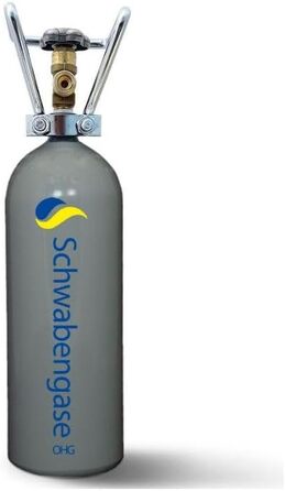 Балон CO2 Schwabengase 2 кг – харчовий газ для акваріумів і систем дозування