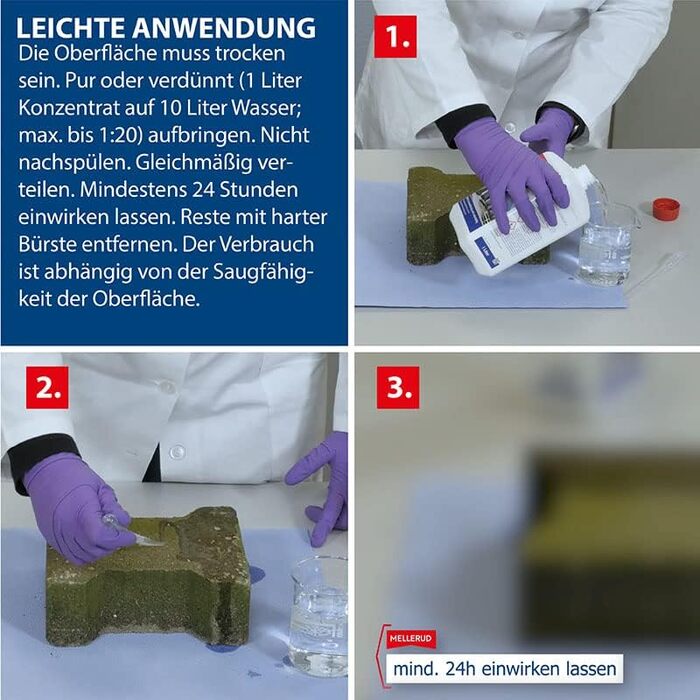 Засіб для видалення водоростей та зеленого нальоту MELLERUD Algae & Green Growth Remover, 2,5 л