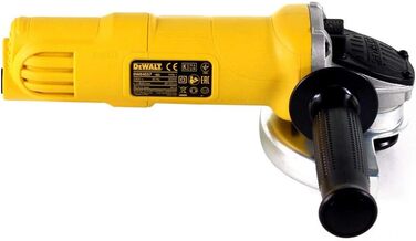 Кутова шліфувальна машина DEWALT 125 мм DWE4057 (800 Вт, 11 800 об/хв, обмотка двигуна захищена епоксидною смолою, захист від повт