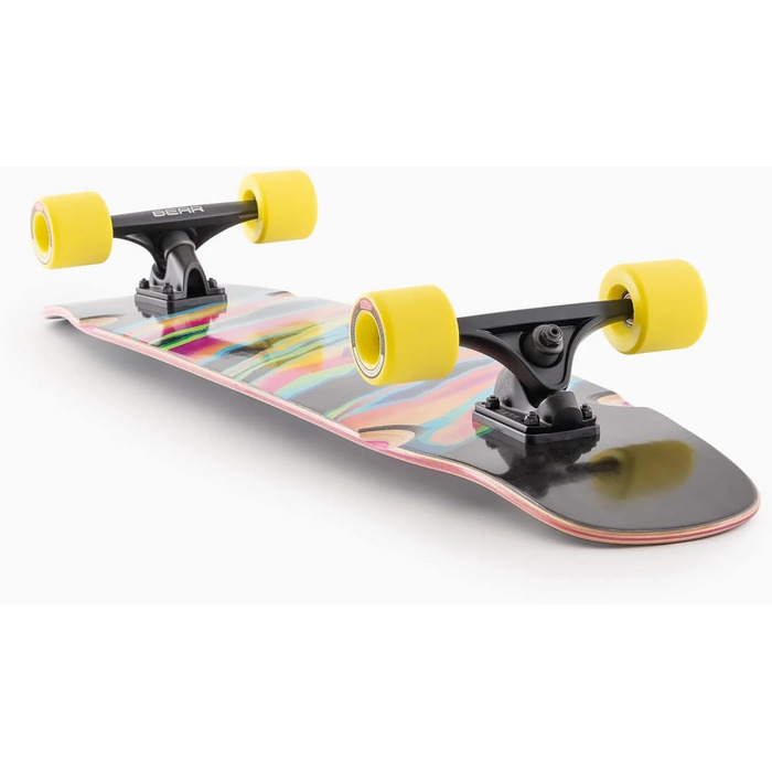 Лонгборд Landyachtz Tony Danza Spectrum 39.9" 2025 Dancing Freestyle гнучка дошка для танців 100 см 7-шаровий канадський клен Grizzly Gen 6