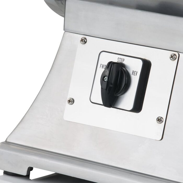 М'ясорубка з нержавіючої сталі електрична срібло 650 Вт - 150 кг/год М'ясорубка м'ясорубка з ковбасним наповнювачем м'ясорубка м'я