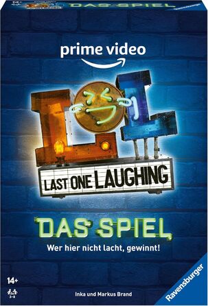 Гра для вечірки для шоу, гра LOL для 3-8 гравців віком від 14 років, понад 350 завдань, які не дають сміятися, весела карткова гра для LOL сезону 1 2 3 4 LOL Original, 27524 - Last One Laughing -