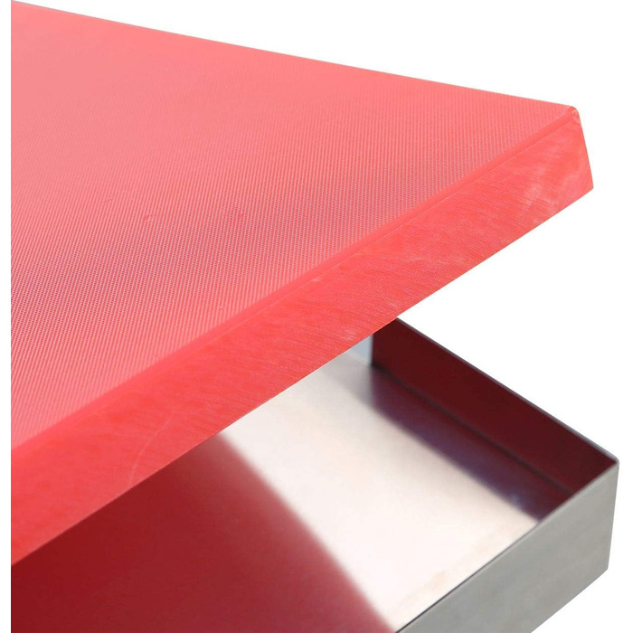 Стіл з нержавіючої сталі GS Multitrade робочий стіл 180 см кухонний стіл з нержавіючої сталі з піднятим краєм розбірний стіл, стіл з нержавіючої сталі розбірний стіл