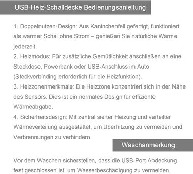 Бездротова електрична ковдра з 8-зонним обігрівом, 3 режими нагріву, подовжувач 1,5 м, хутро кролика, можна прати, електрична ковдра, яку можна носити, для дивана, офісу, автомобіля, кемпінгу, сіра