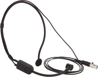 Гарнітура Shure PGA31 конденсаторний мікрофон з кардіоїдною діаграмою, гнучким штативом, вітрозахисним екраном та роз'ємом TA4F (TQG) для бездротових систем Shure (PGA31-TQG)