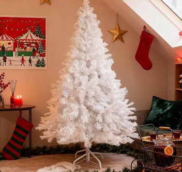 Штучна ялинка 120 см біла Homewit