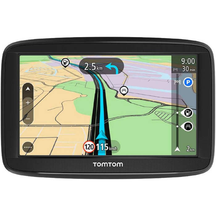 Навігаційний пристрій TomTom 1AA5.002.01 Start 52 Europe Traffic (10,9 см (4,3 дюйма), довічні карти, асистент руху по смузі, 3-місячне покриття камер контролю швидкості, карти 45 європейських країн)