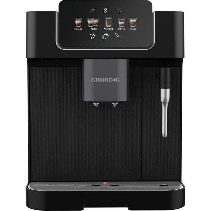 Кавомашина GRUNDIG KVA 6230, 5 видів напоїв, 19 бар