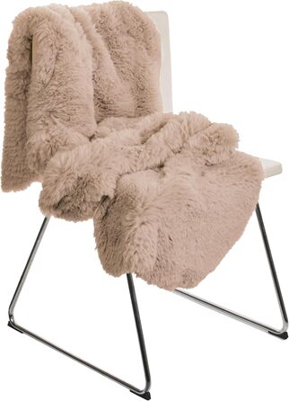 Килим Brandsseller зі штучної овчини 60x180 см XXL Пухнастий килим з високим ворсом із синтетичних волокон Мякий, теплий декоративний чохол для підлоги, дивана, крісла та ліжка Можна прати Для використання в приміщенні та на вулиці Сірий 60 x 180 см (Прям