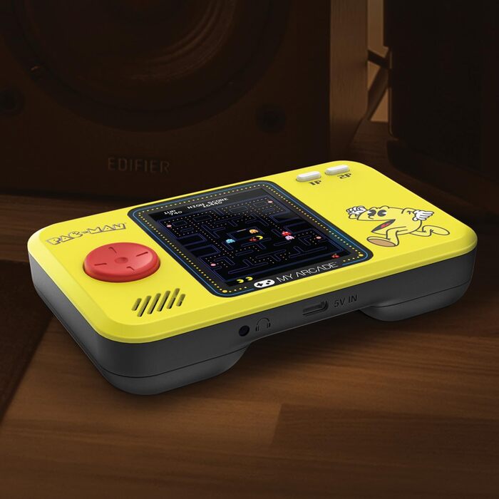 Ретро-ігрова гра Pocket Player PRO Pac-Man з екраном високої роздільної здатності 7 см