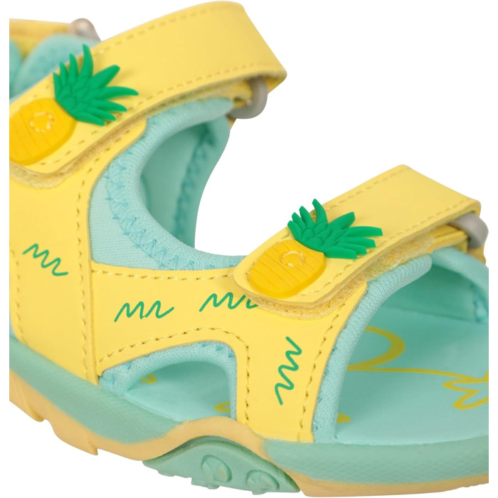 Дитячі пляжні сандалі Mountain Warehouse - Неопрен, Гнучке дитяче осінньо-зимове взуття зі знімним ремінцем на п&39яті - для осені, бігу та подорожей, EU 27 світло-жовті
