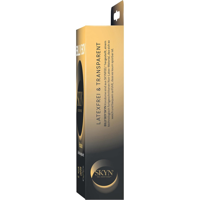 Презервативи Billy Boy SKYN Hautnah, без латексу, 10 шт