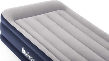 Надувний матрац Bestway Tritech, Vento, 191 x 97 x 46 см, одномісний, із вбудованим електричним насосом