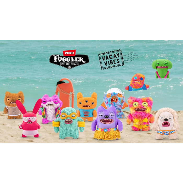 FUGGLER Ugly Monster, Отець Тріска, серія Vacay Vibes, 23 см