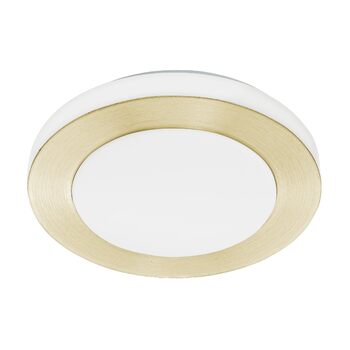 Стельовий LED-світильник EGLO Capri, сталь, білий та золотий