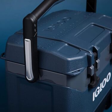 Термобокс IGLOO BMX 25 синього кольору, міцний 23-літровий термобокс, ізольований бокс для кемпінгу, відпочинку та роботи, синій 23 л