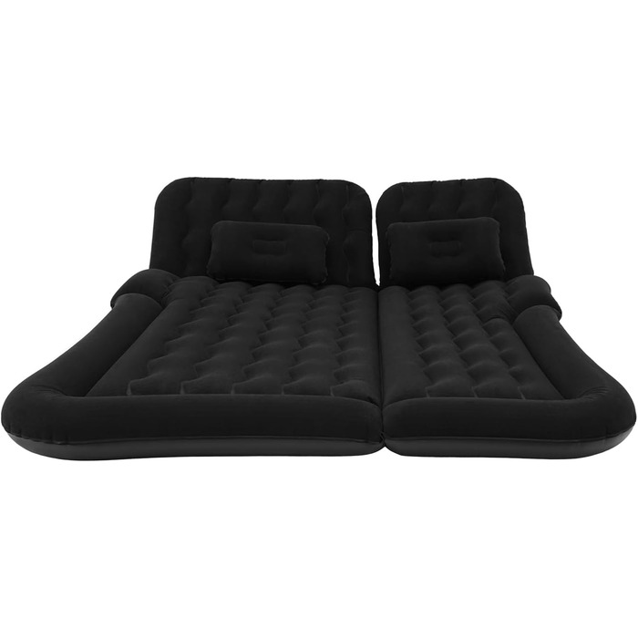 Автомобільний матрац, 174 * 126 см надувний матрац для позашляховика, універсальне автомобільне ліжко, електричний повітряний насос та 2 подушки, надувне автомобільне ліжко для кемпінгу та подорожей