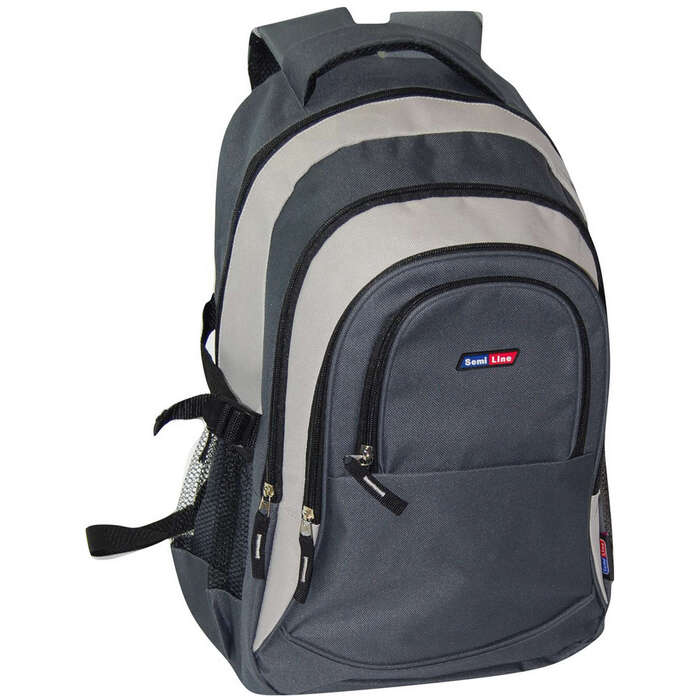 Рюкзак міський Semi Line 35 л Black/Grey (BSL117-1)
