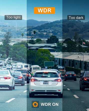 Автомобільна передня, 1080P FHD автомобільна камера, з 64G SD картою, 176 ширококутний відеореєстратор, ІЧ-камера нічного бачення,