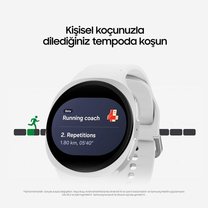 Темно-сірий, Bluetooth, 44 мм смарт-годинник (гарантія Samsung) сірий меланж 44 мм Galaxy Watch8, 8
