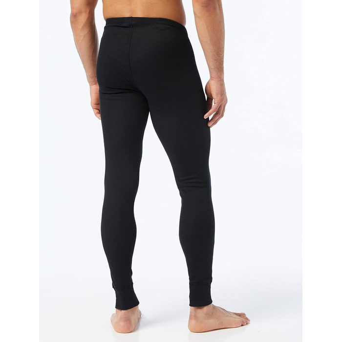 Чоловічі активні теплі термоштани Odlo Термобілизна Тепла лижна білизна Довгі термоштани Чоловічі чорні L