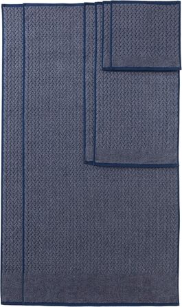 Набір рушників з органічної бавовни Texere, 6 предметів, бордовий Estate Blue