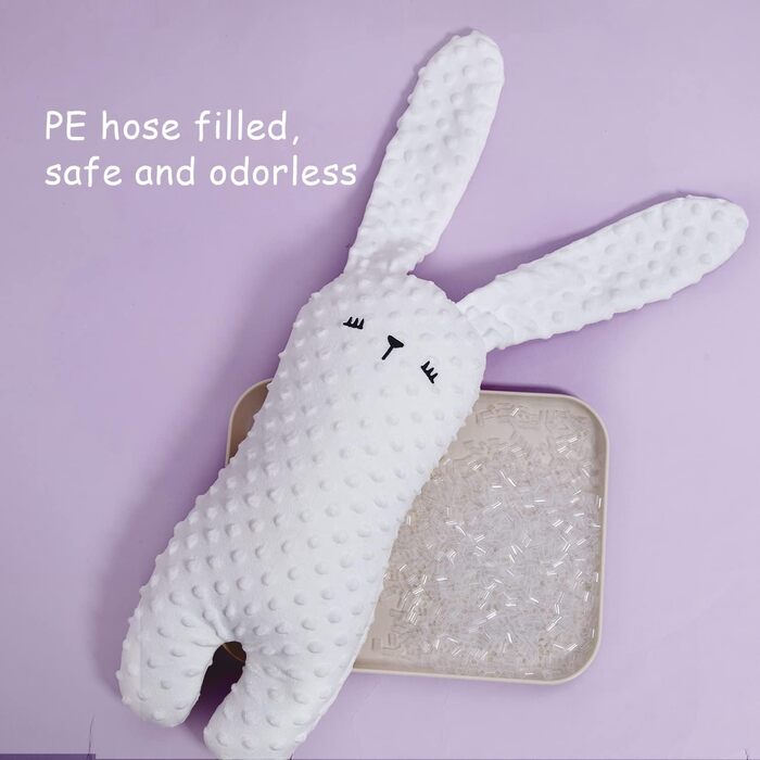 Дитяча подушка Sunveno, плюшевий кролик, декоративна подушка для дитячої кімнати, плюшева подушка, комфортна подушка для немовлят,