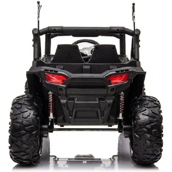 Дитячий транспортний засіб - електромобіль Buggy 999 - акумулятор 12V10AH, 4 двигуни - 2,4Ghz, повнопривідний 2 місця шкіряне сиді