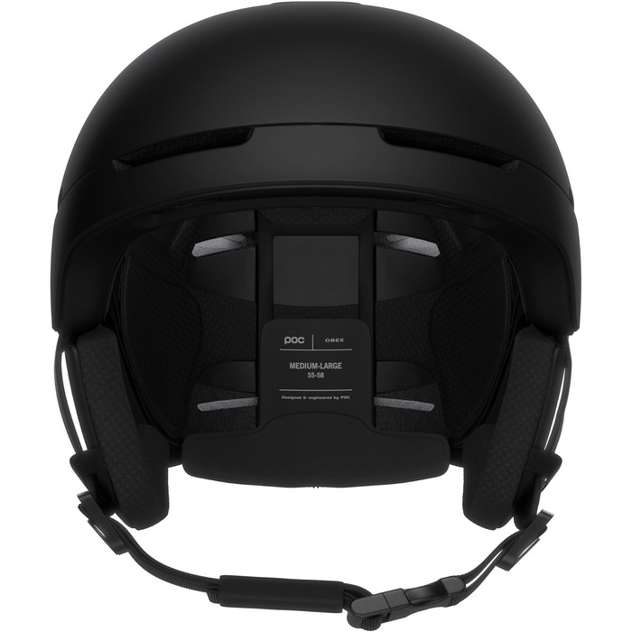 Цілоденний гірськолижний шолом, що забезпечує адаптивний захист для лижників та сноубордистів, чорний колір, розмір M (55-58 см)