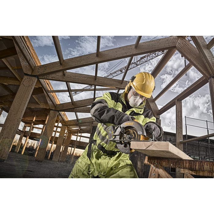 Акумуляторна портативна дискова пила Dewalt, 54 В, Flexvolt, , DCS575NT-XJ